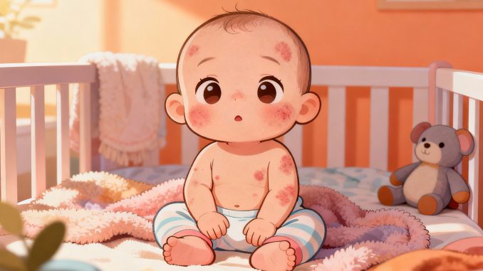 آیا نوزاد شما اگزما دارد؟
