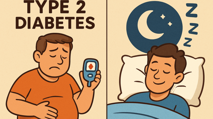 دیابت نوع ۲ و خواب