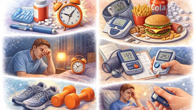 در صورت ابتلا به دیابت از چه اشتباهاتی باید اجتناب کنید؟