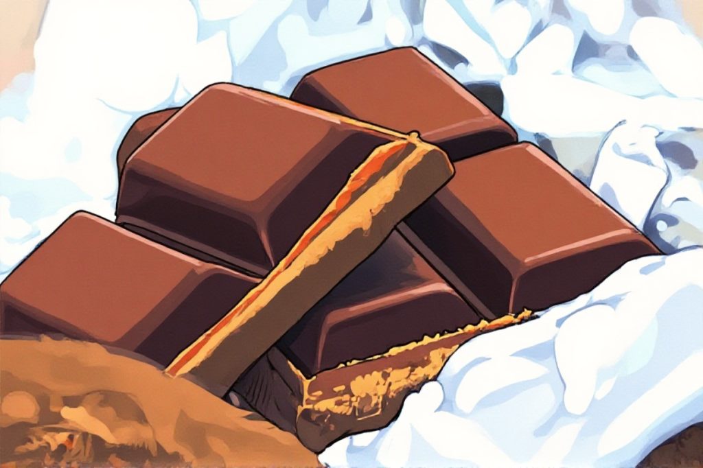 شکلات تلخ و کاکائو