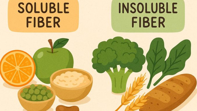 فیبر محلول و نامحلول