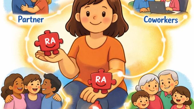 آرتریت روماتوئید و روابط شما