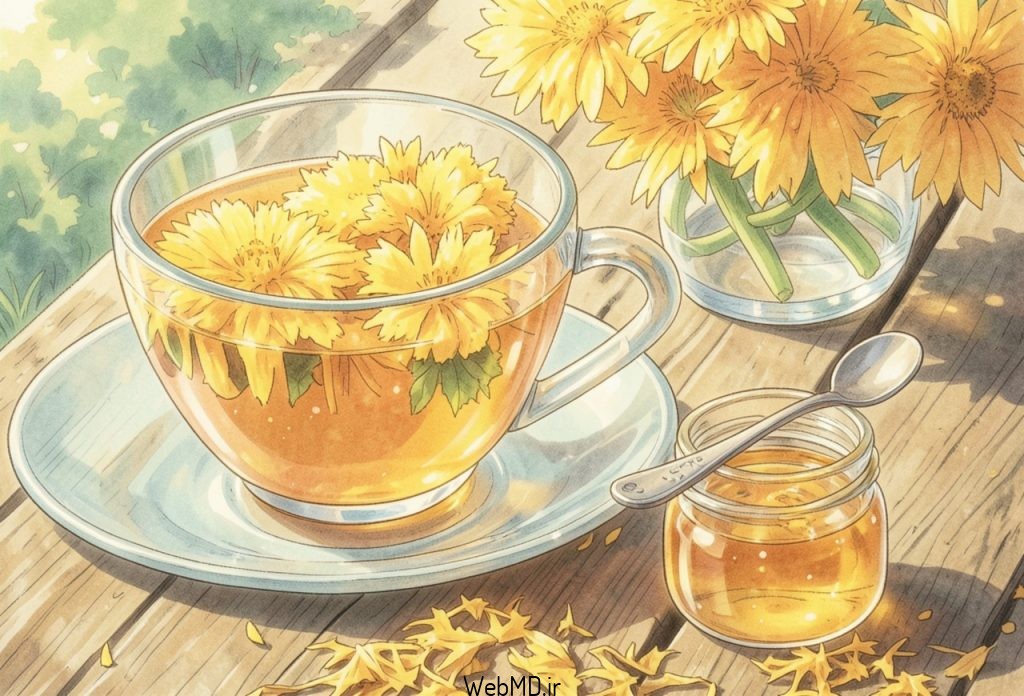 بسیاری از افراد از دمنوش قاصدک برای مشکلات کبد و کیسه صفرا استفاده میکنند.