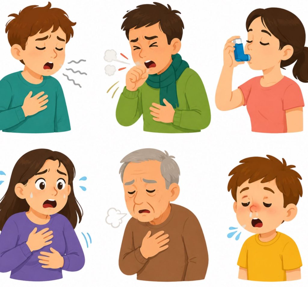 مشکلات تنفسی میتواند به صورت تنگی نفس، خس خس سینه یا تنفس خیلی سریع یا خیلی آهسته ظاهر شود. علل مشکلات تنفسی شامل عفونتها، آسم، آلرژیها و بیماریهای مزمن است.