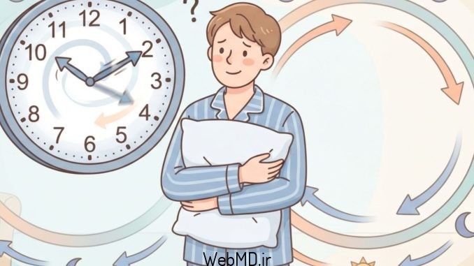 اختلال خواب و بیداری غیر ۲۴ ساعته