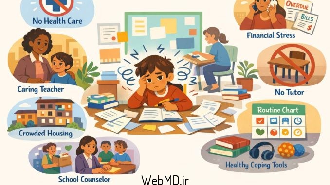 چگونه محرومیت‌های اجتماعی-اقتصادی بر ADHD تأثیر می‌گذارند؟