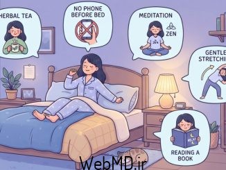 کاهش استرس و خواب بهتر