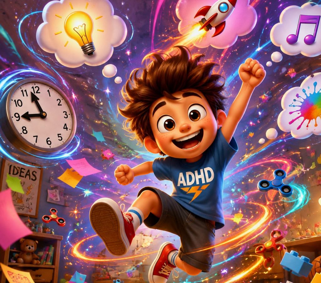 اختلال کم‌توجهی/بیش‌فعالی (ADHD) نوعی از ADHD است که علائم اصلی آن حرکت تقریباً مداوم و/یا مشکل در کنترل رفتار است. کودکانی که به این بیماری مبتلا هستند، تمایل دارند بدون فکر کردن عمل کنند.