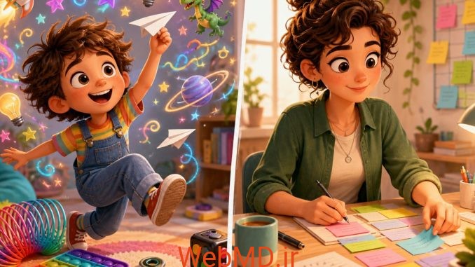 با افزایش سن چه اتفاقی برای مغز افراد مبتلا به ADHD می‌افتد؟