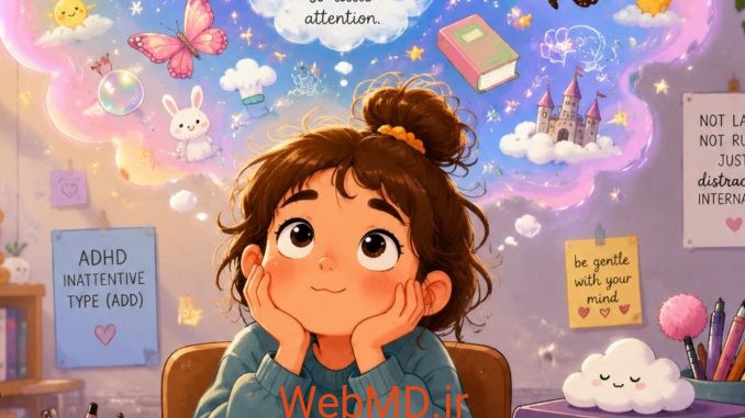 ADHD: نوع بی‌توجه