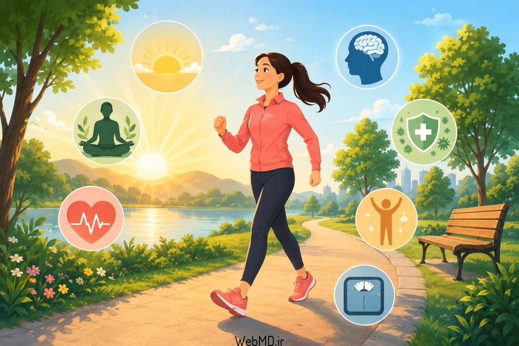 پیاده‌روی صبحگاهی و تبدیل کردن آن به بخشی از برنامه روزانه می‌تواند تأثیرات بسیار خوبی بر سلامت جسمی و روانی شما داشته باشد.