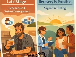 مراحل اعتیاد به الکل