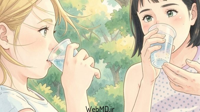 ۱۱ راه ساده برای نوشیدن آب بیشتر