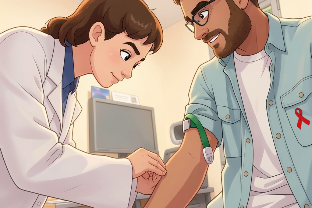 آزمایش غربالگری HIV برای بررسی این موضوع انجام میشود که آیا فرد به ویروس نقص ایمنی انسانی (HIV) آلوده شده است یا خیر.