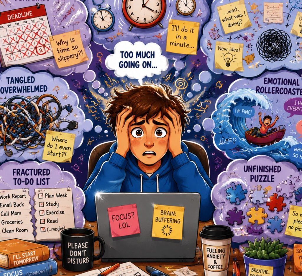 اختلال کمتوجهی-بیشفعالی (ADHD) درمان نشده میتواند در طول زندگی مشکلاتی ایجاد کند. افراد مبتلا به ADHD تمایل به تکانشگری و دامنه توجه کوتاهی دارند که میتواند موفقیت در مدرسه، محل کار، روابط و سایر جنبههای زندگی را دشوارتر کند.