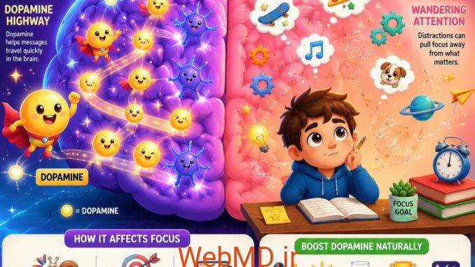 ADHD و دوپامین: ارتباط چیست؟