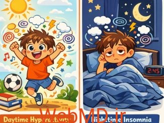 اختلال کمتوجهی بیشفعالی و اختلالات خواب