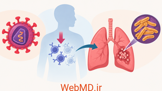 1 (2) سل در افراد مبتلا به HIV