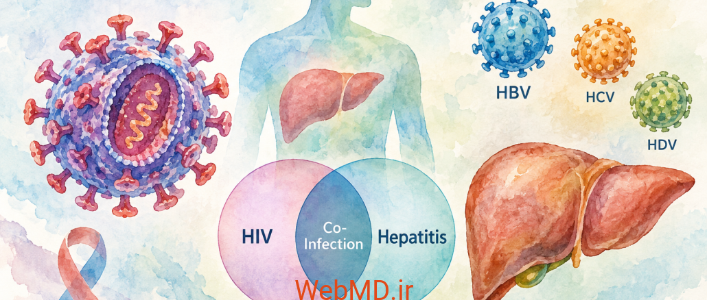 همزمانی عفونت HIV و هپاتیت