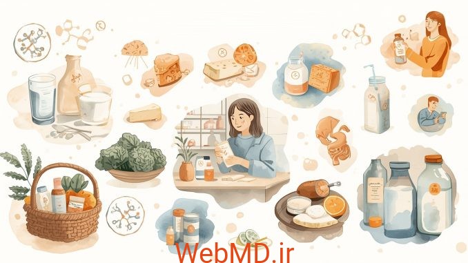 زندگی با حساسیت به شیر