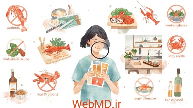 نکاتی برای زندگی با حساسیت به غذاهای دریایی