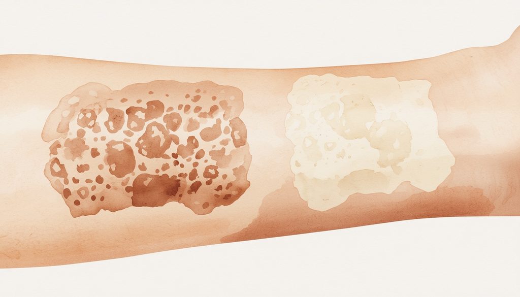 افزایش و کاهش رنگدانه‌های پوست (Hyperpigmentation and Hypopigmentation)